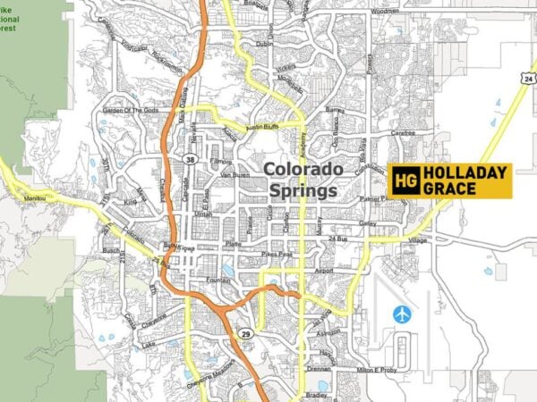 Compare Roofing Contractors by their locality. Here you'll see a map of Colorado Springs, CO, where Holladay Grace is owned and operated.