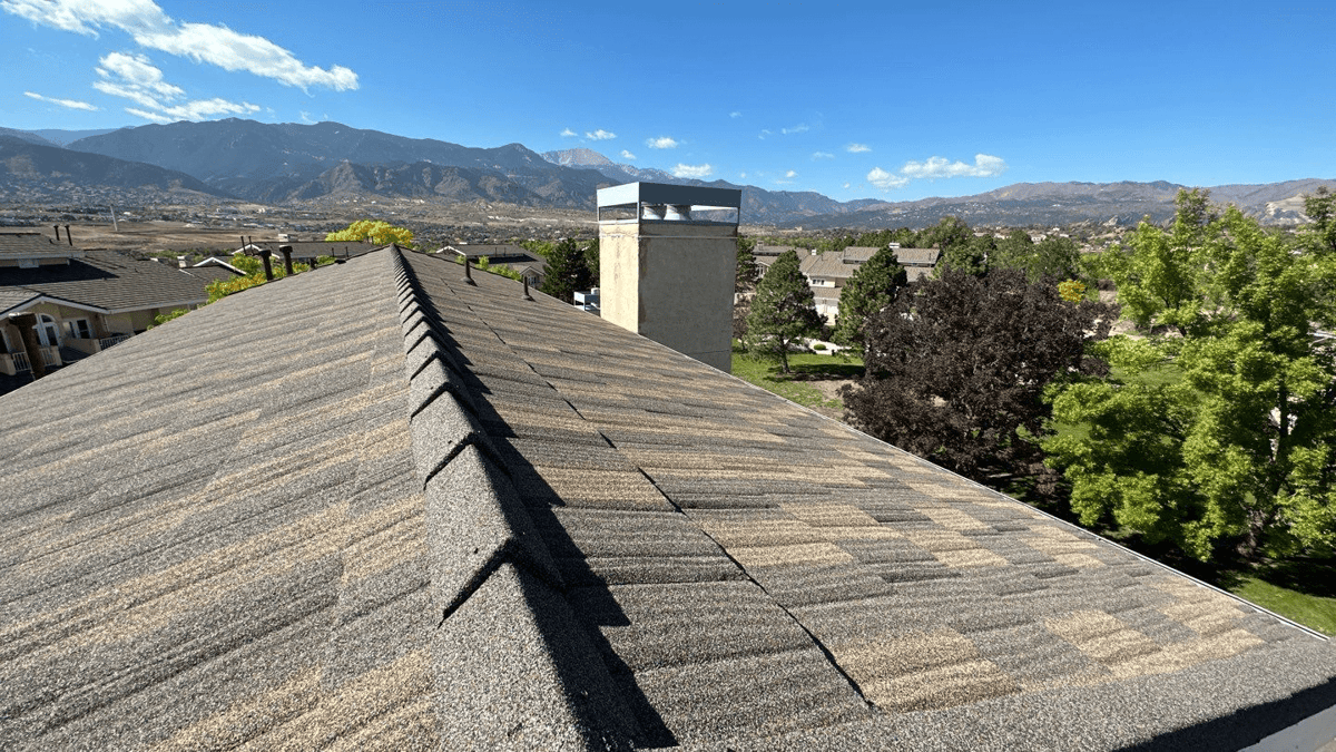 Stone-coated steel roof (1)